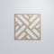 Ekena Millwork Large Killeen Decorative Fretwork Wood Wall Panels, Hickory, 23 3/8"W x 23 3/8"H x 3/8"T WALW24X24X0375KLNHI - alternate 6